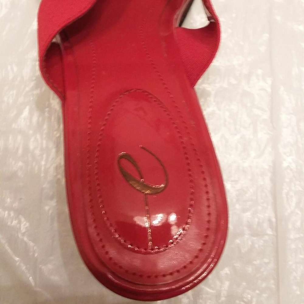 Easy Spirit Red Sandals - Picture 5 of 9